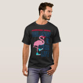 T-shirt Finding Flamingo balance  Positive Affirmation (Devant entier)