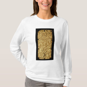 T-shirt Fine couche d'or avec l'inscription "prolongée"