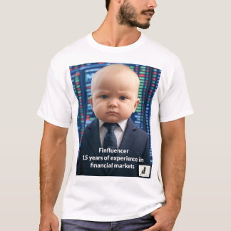 T-shirt Finfluencer Baby - 15 ans de sagesse financière