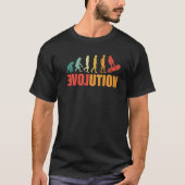T-shirt Fingerb Fingerb Evolution Finger Skateboard (Devant)