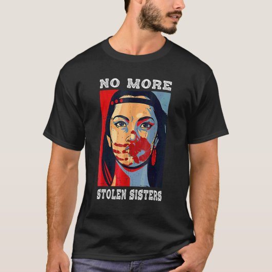 T-shirt Fini les soeurs volées miw Indig assassiné disparu (Devant)