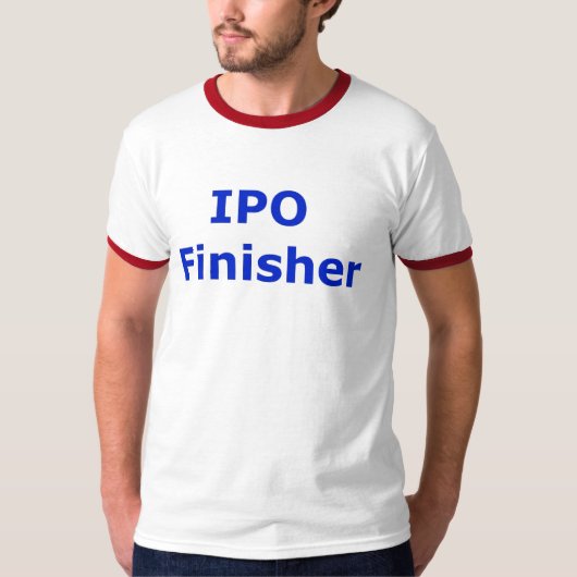 T-shirt finisseur d'ipo (Devant)