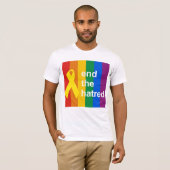 T-shirt finissez la haine (Devant entier)