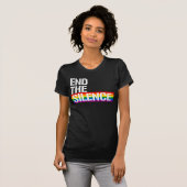 T-shirt Finissez le silence (Devant entier)