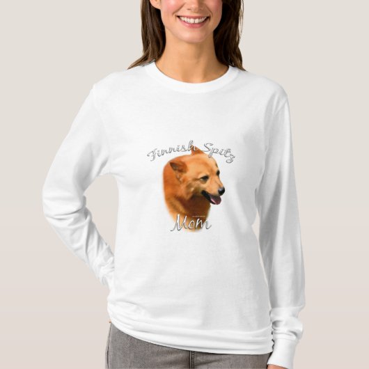 T-shirt Finlandais Spitz Maman 2 (Devant)