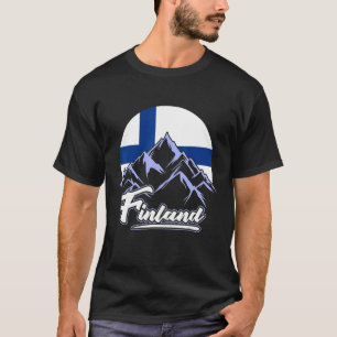T-shirt Finlande Pour Femmes Lapon Finlandia Hommes Sisu L