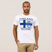 T-shirt Finlande Suomi (Devant entier)