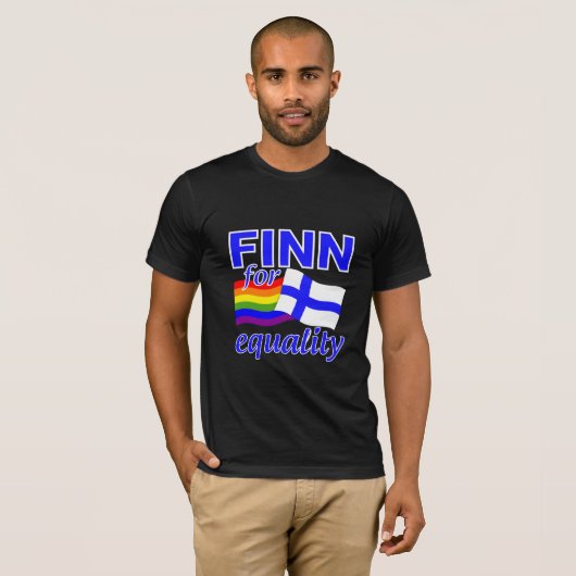 T-shirt Finn 4 Equality (Devant entier)