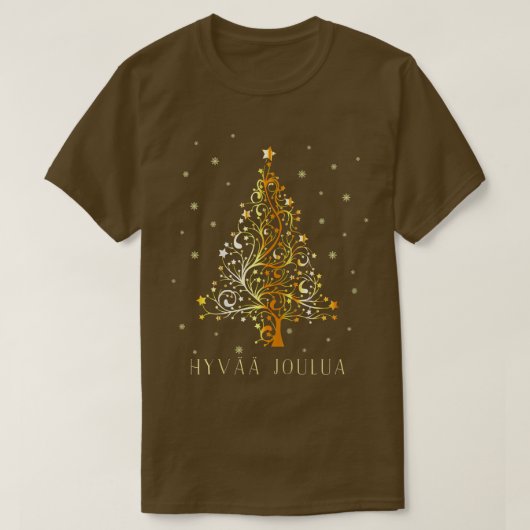 T-shirt Finnish Christmas Tree Finland Ornament Decoration (Design devant)