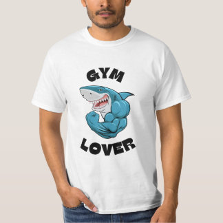 T-shirt Fins puissants : 'Gym Lover' Tee