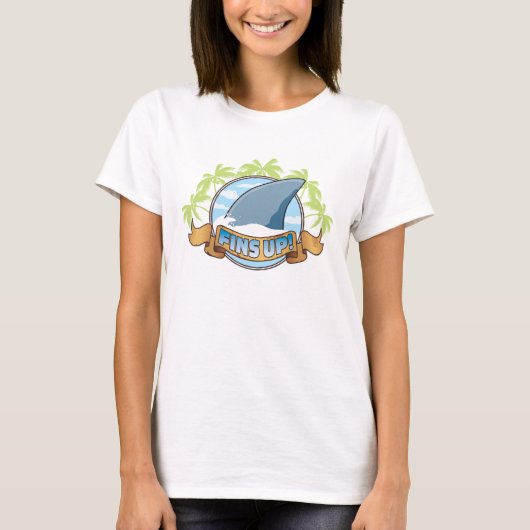 T-shirt Fins Up Chemise (Devant)