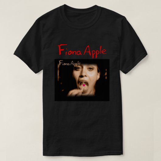 T-shirt Fiona Apple Vintage 1999 (Design devant)