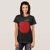 T-shirt Fiona pomme (Devant entier)