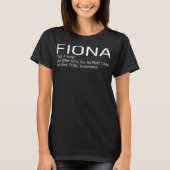 T-shirt Fiona Pretty Exceptionnel Irish St Patrick (Devant)