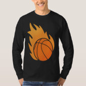 T-shirt Fire Basketball (Devant)