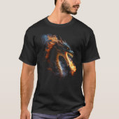 T-shirt Fire Dragon Artwork (Devant)