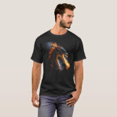 T-shirt Fire Dragon Artwork (Devant entier)
