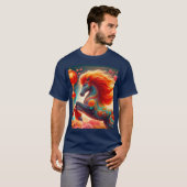 T-shirt Fire Horse (Devant entier)