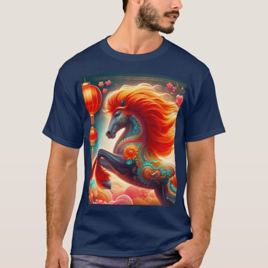 T-shirt Fire Horse (Devant)