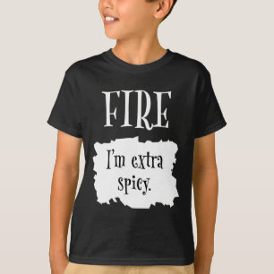 T-shirt Fire Hot Packet Halloween Taco Je suis un Cos extr