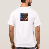 T-shirt Fire & Ice Energy Sphere – Geometric Light Grid El (Dos)