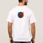 T-shirt Fire & Ice Energy Sphere – Geometric Light Grid El (Dos)