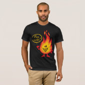 T-shirt Fire inside (Devant entier)