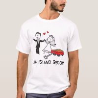 T-shirt Fire Island Groom