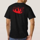 T-shirt Fire Japanese Kanji (Dos)
