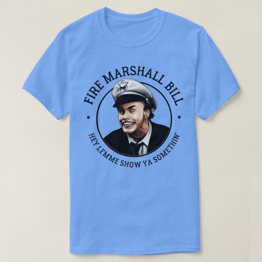 T-shirt Fire Marshall Bill (Design devant)