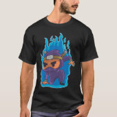 T-shirt Fire Ninja furtif dissimulé Ninja Spy Cadeau (Devant)
