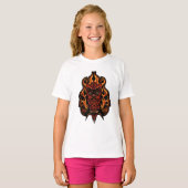 T-shirt Fire owl (Devant entier)