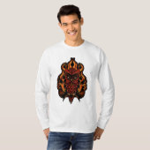 T-shirt Fire owl (Devant entier)