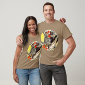 T-shirt Fire Samurai PIMA 2021 (Unisexe)