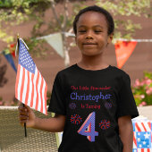 T-shirt Firecracker 4e anniversaire