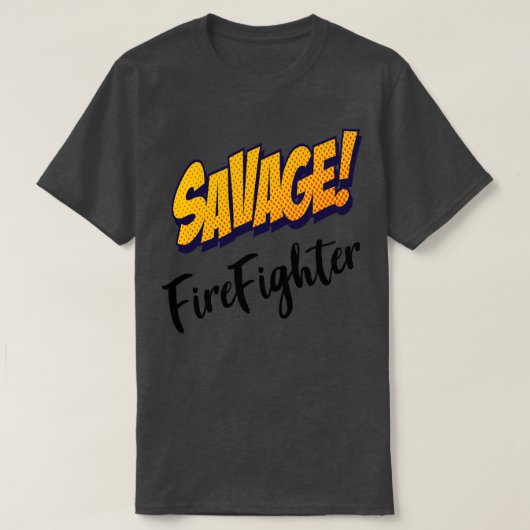 T-shirt Firefighter 33  (Design devant)