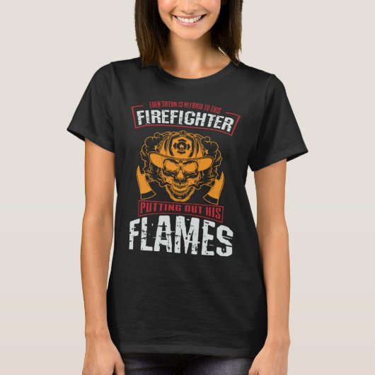 T-shirt firefighter & firetruck  for firefighters  13 (Devant)