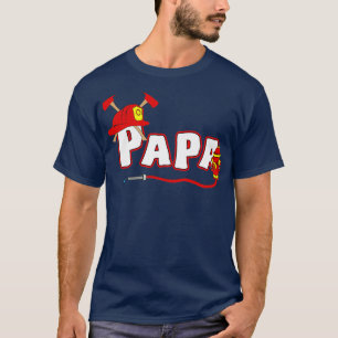 T-shirt Firefighter grandpa Fire Department Hydrant Papa G