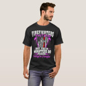 T-shirt Firefighters Don't Brag - Proud Firefighter Daught (Devant entier)