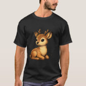 T-shirt Firefly Deer Night (Devant)