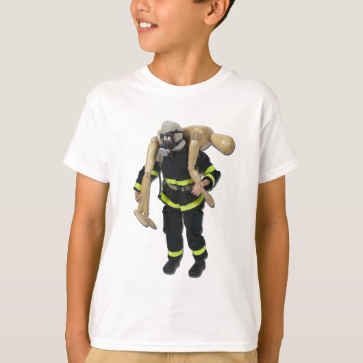 T-shirt FiremanCarryPerson042911 (Devant)