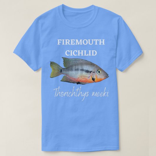 T-shirt Firemouth Cichlid (Design devant)
