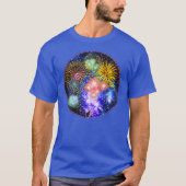T-shirt Fireworks Bursts (Devant)