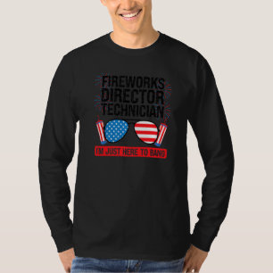 T-shirt Fireworks Directeur Technicien Je suis Bang Firewo