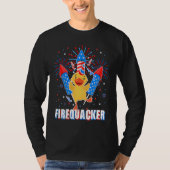 T-shirt Fireworks Director Firecracker Firequacker (Devant)