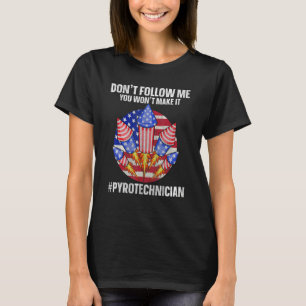 T-shirt Fireworks Director Pyrotechnist pour un Pyrotechni