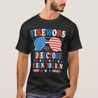 T-shirt Fireworks Director ShirtI Run You Run | Funny