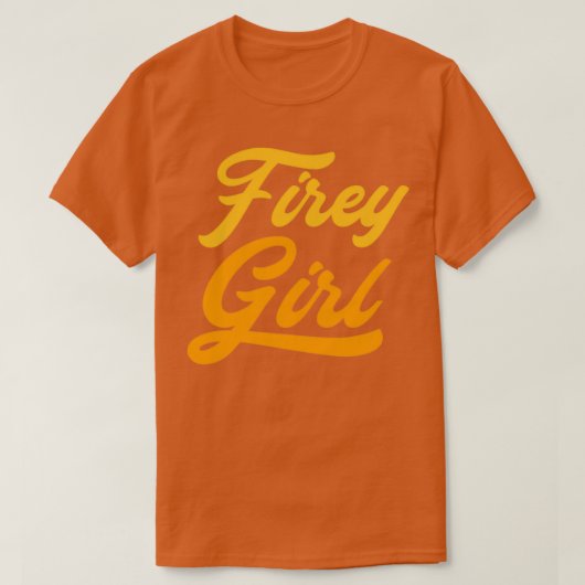T-shirt Firey Girl (Design devant)