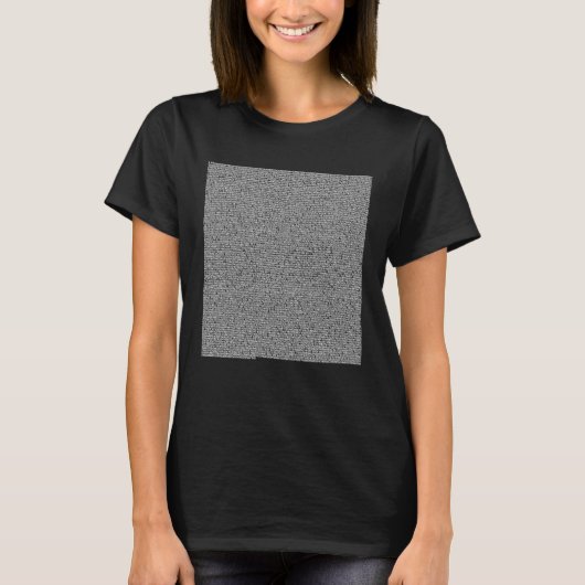 T-shirt First 10000 Digits of Pi Math Teacher Students Hap (Devant)