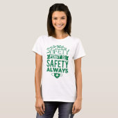 T-shirt First aid saves lives (Devant entier)